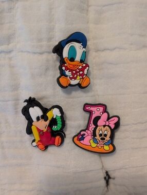 Disney Baby Character Shoe Charms - Blue, Pink, Yellow, Red, Green, Orange